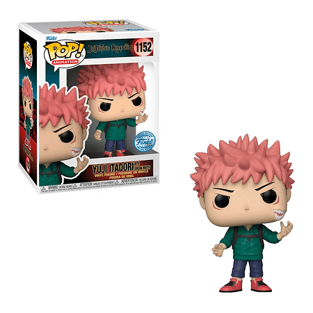 FUNKO POP! Animation - Jujutsu Kaisen: Yuji Itadori With Sukuna Mouth Special Edition 1152