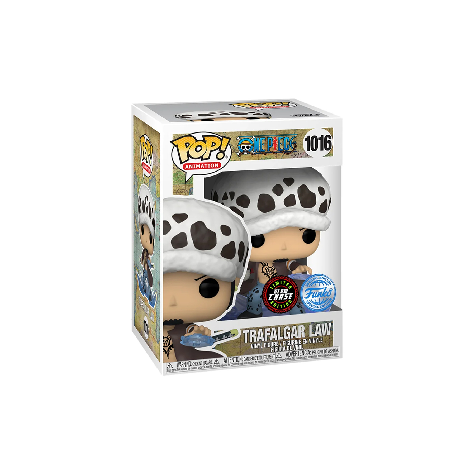 FUNKO POP! Animation - One Piece: Trafalgar Law Glow Chase 1016