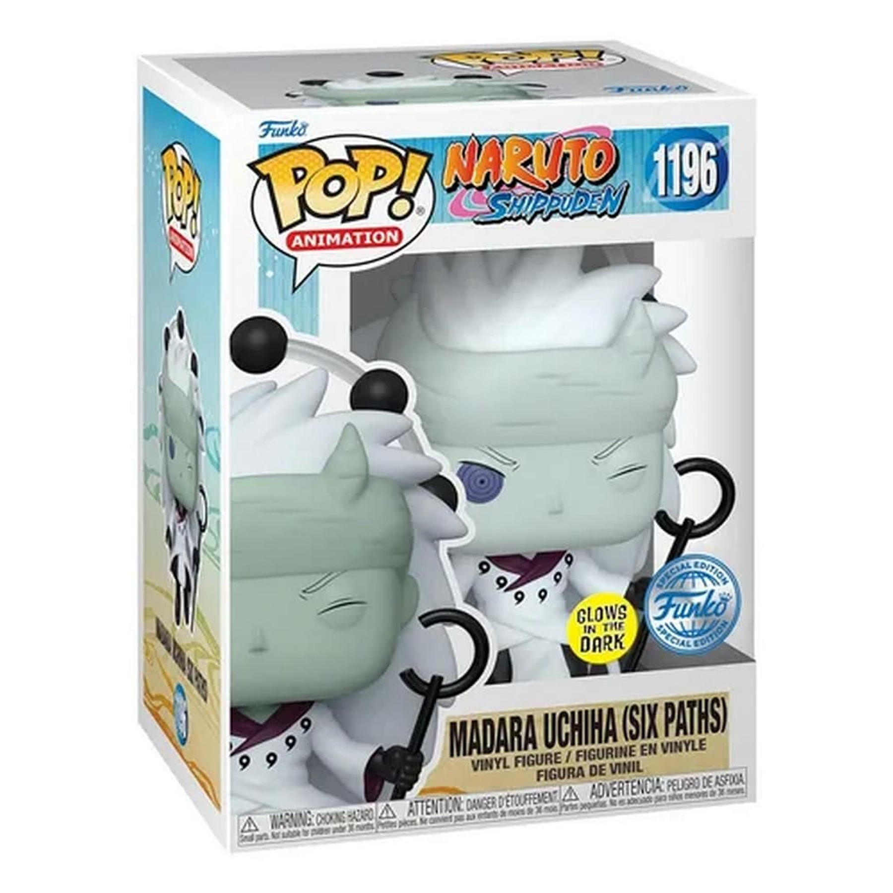 FUNKO POP! Animation - Naruto Shippuden: Madara Uchiha Glows in the dark 1196