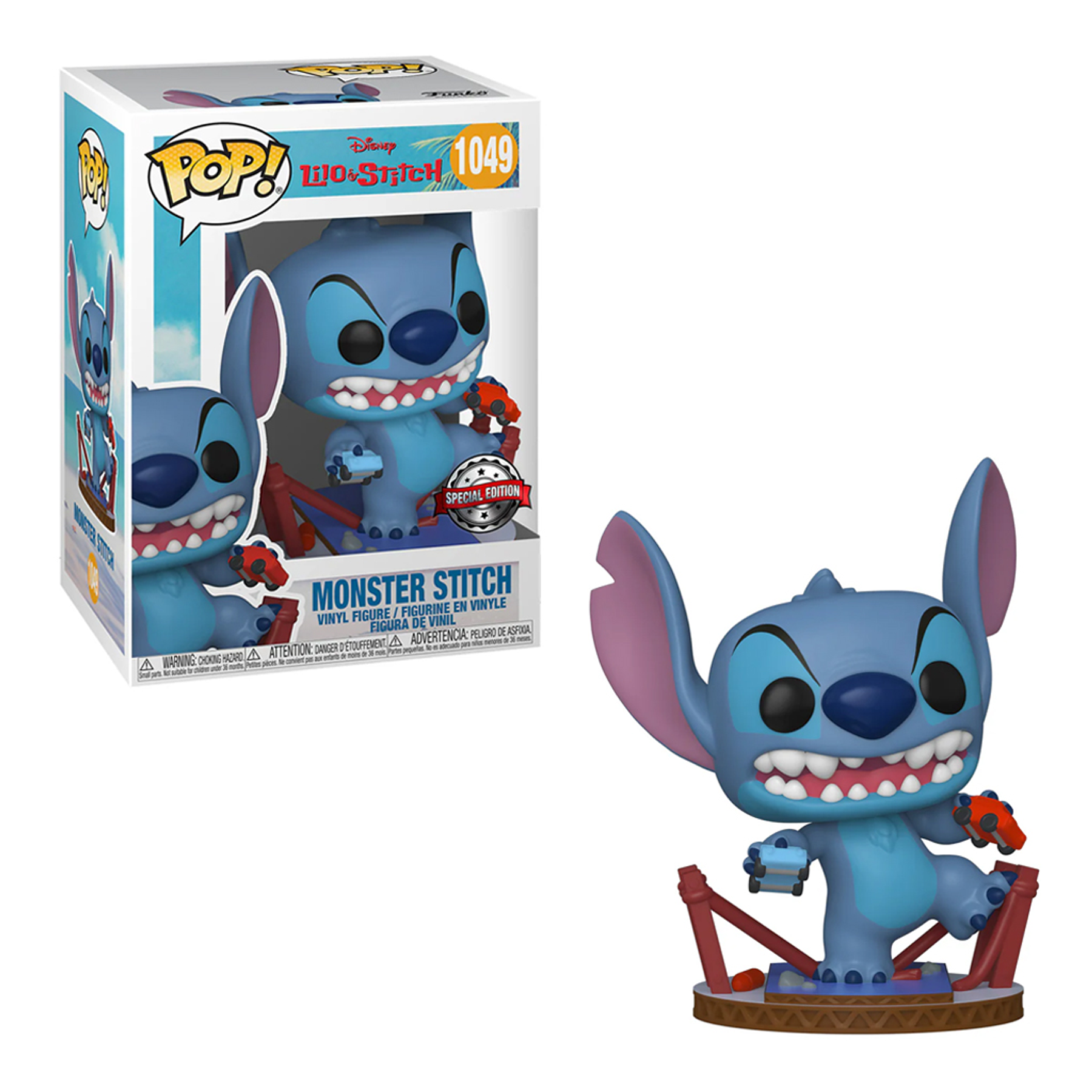 FUNKO POP! Disney - Lilo y Stitch: Monster Stitch 1049