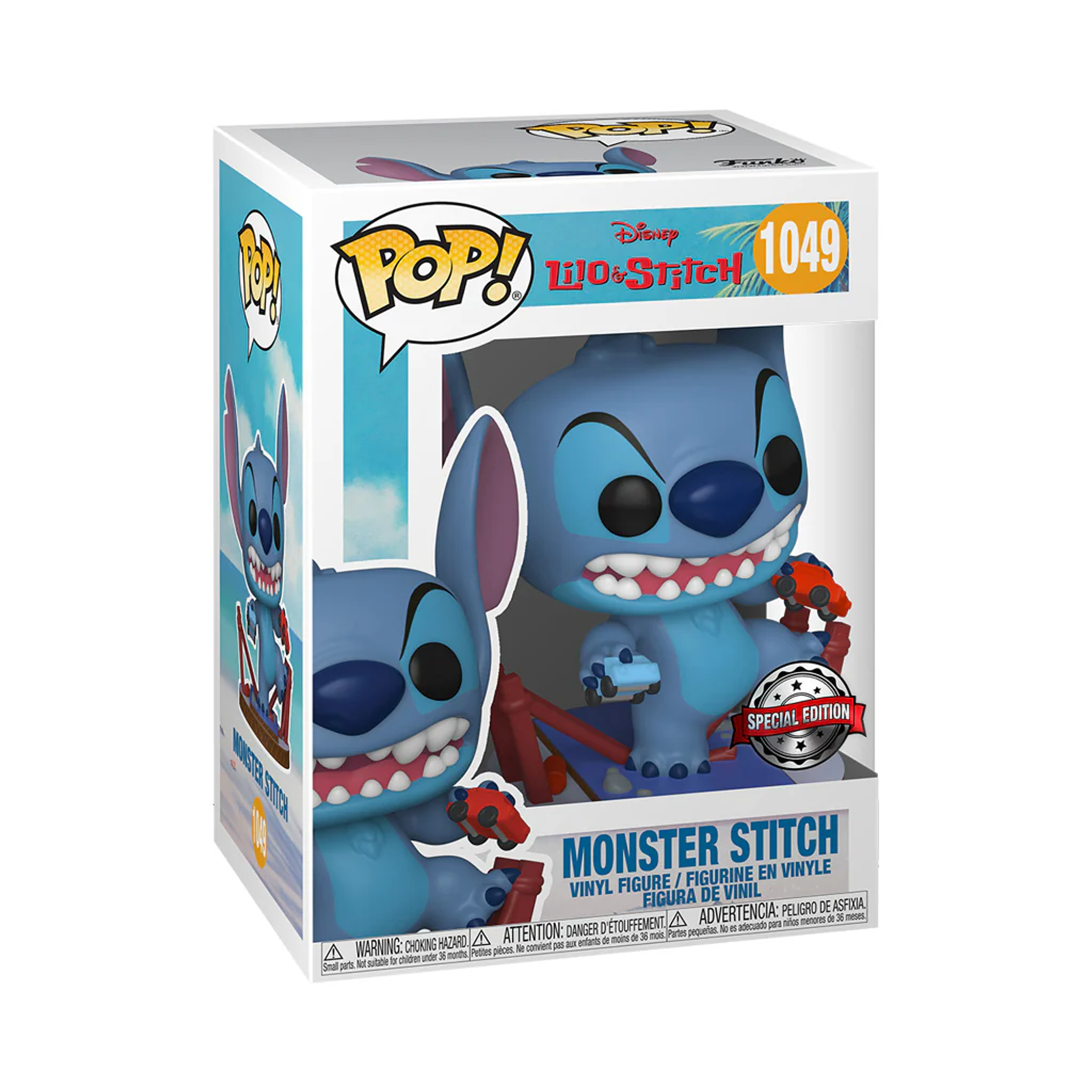 FUNKO POP! Disney - Lilo y Stitch: Monster Stitch 1049