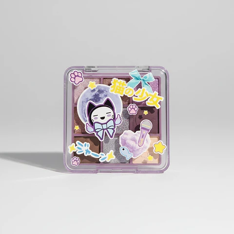 Rude Chibi Manga 9 Color Eyeshadow Palette (Dreamy Sky)