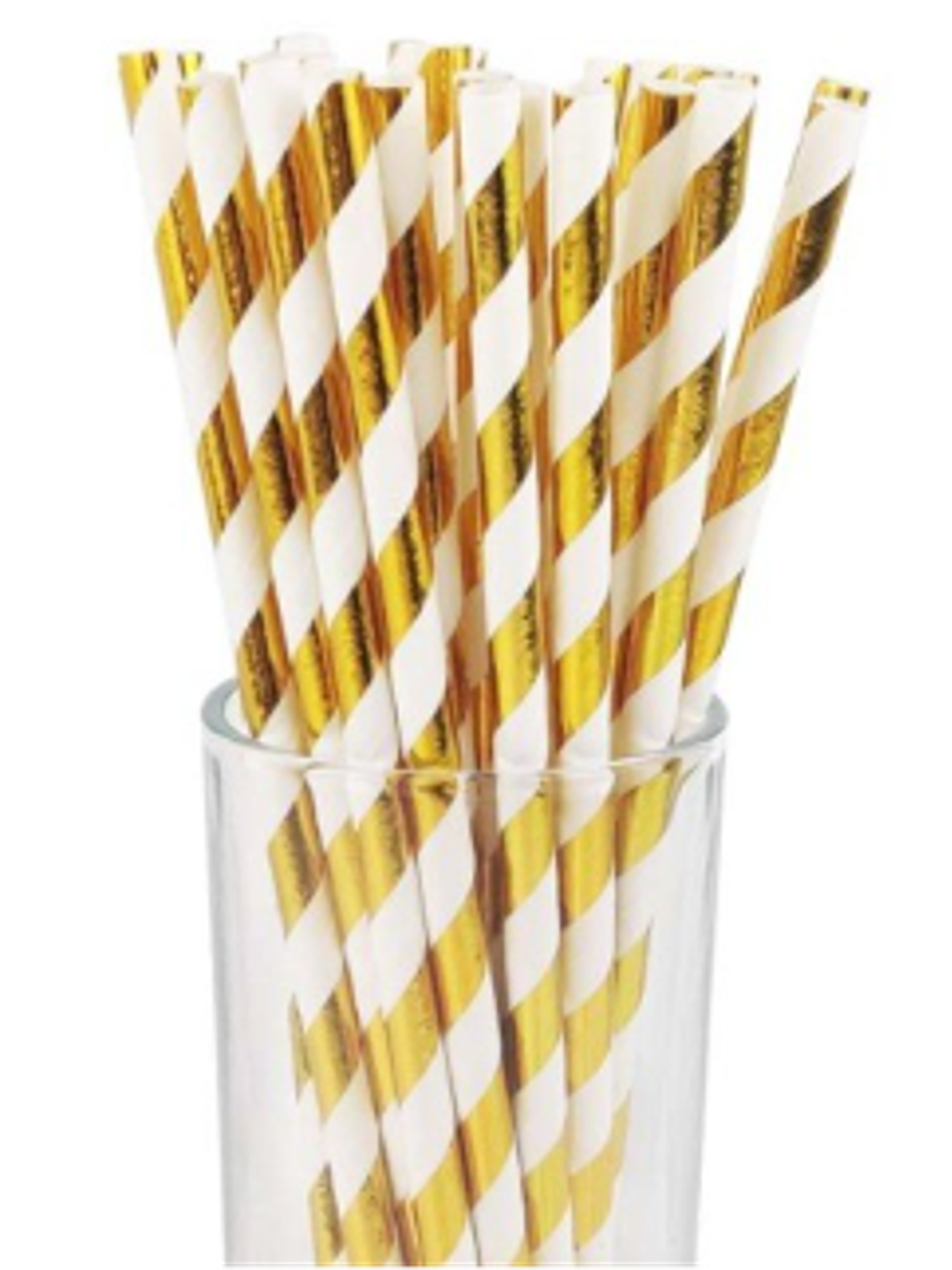 Bombilla Polipapel Dorada Lineas Gruesas 1