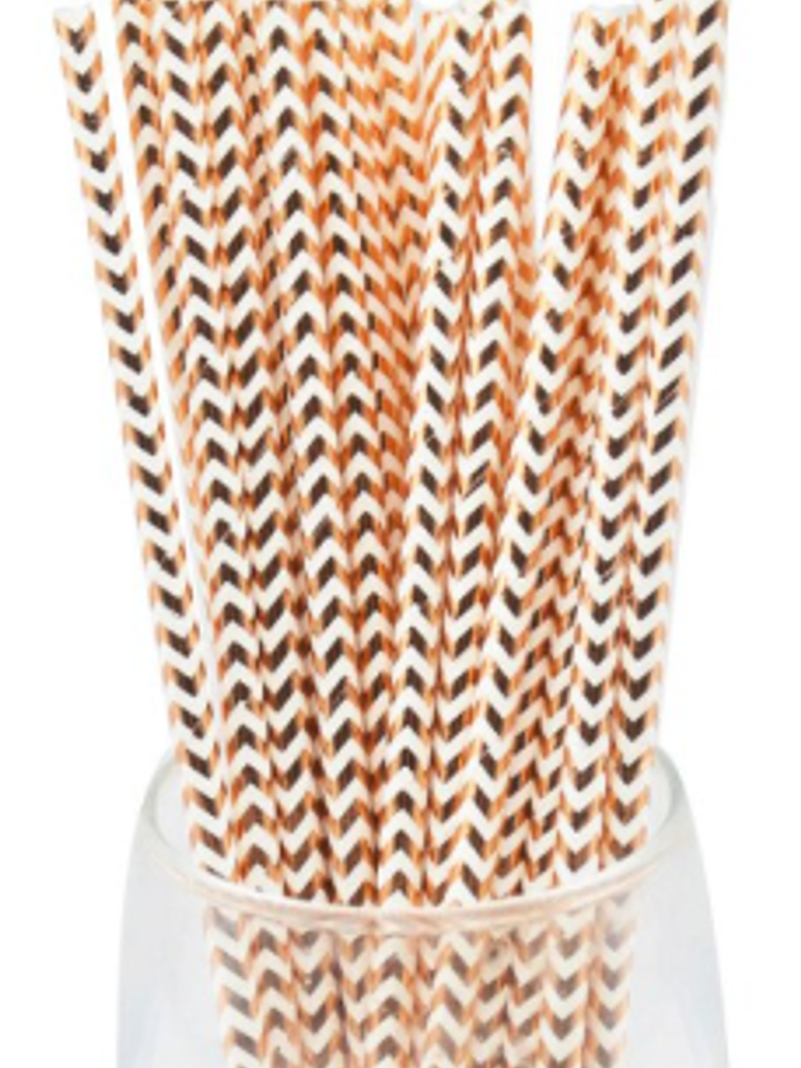 Bombilla Polipapel Golden Rose Lineas Delgadas 1