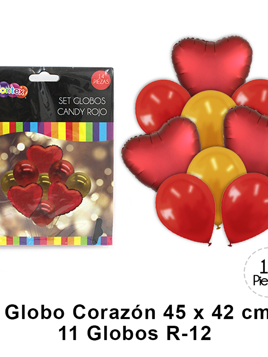 SET CANDY ROJO 1