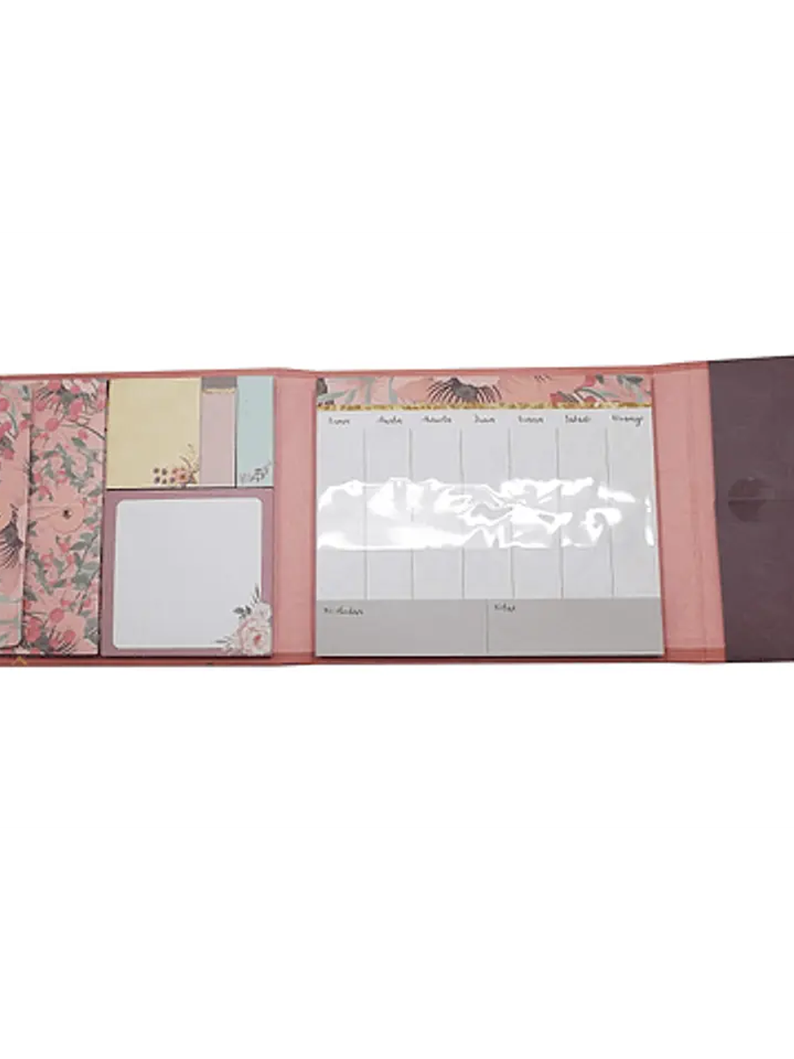 Libro con Planner y Notas Adhesivas Isofit Woman  2