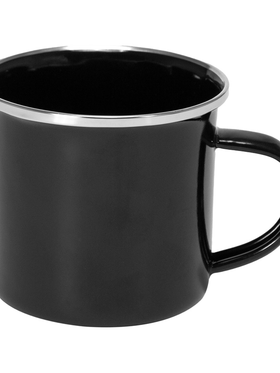 Tazón Enlozado Negro 350ml 1