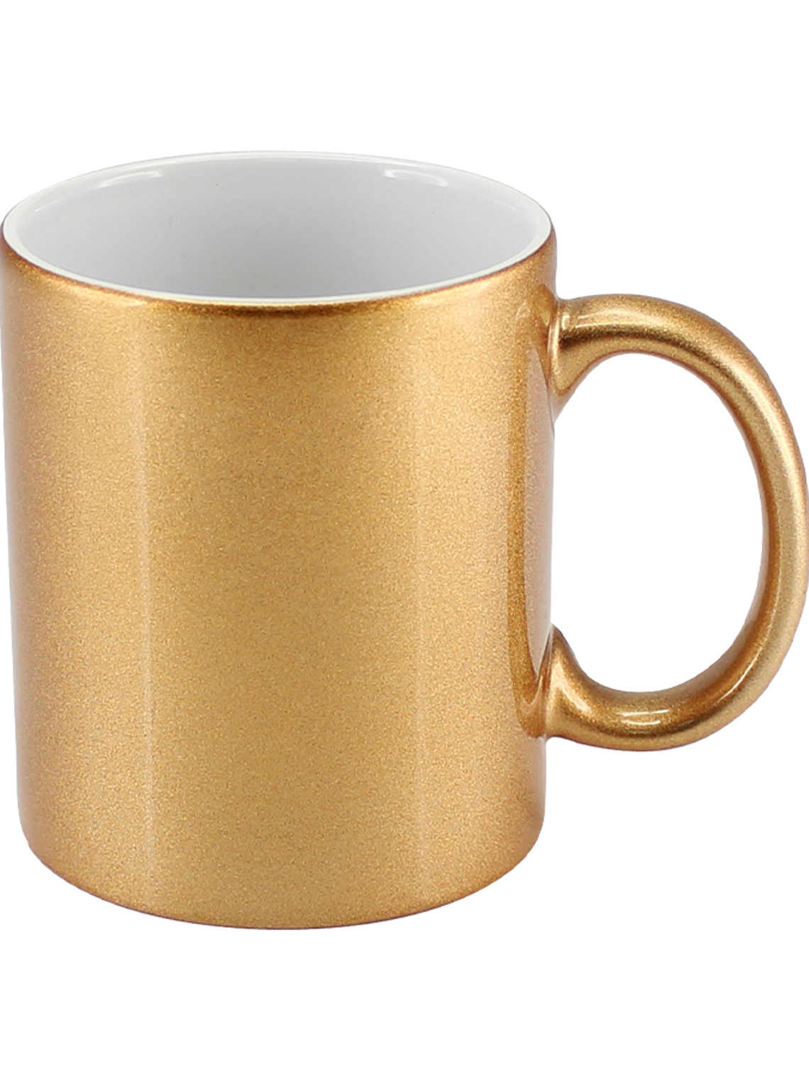 Tazón Cerámico Dorado 340cc Sublimación 1