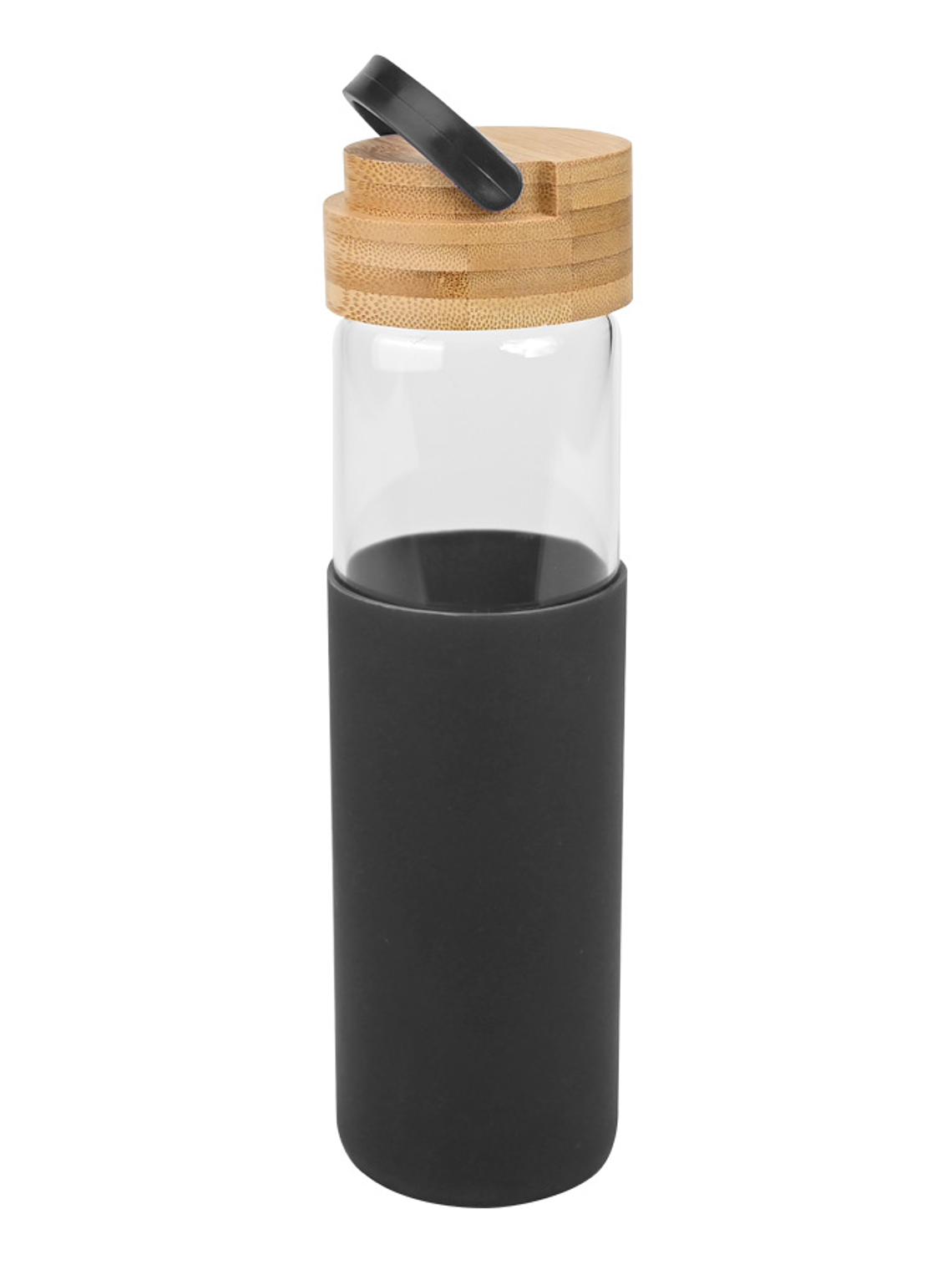 Botella de Vidrio con funda de silicona 600cc 1