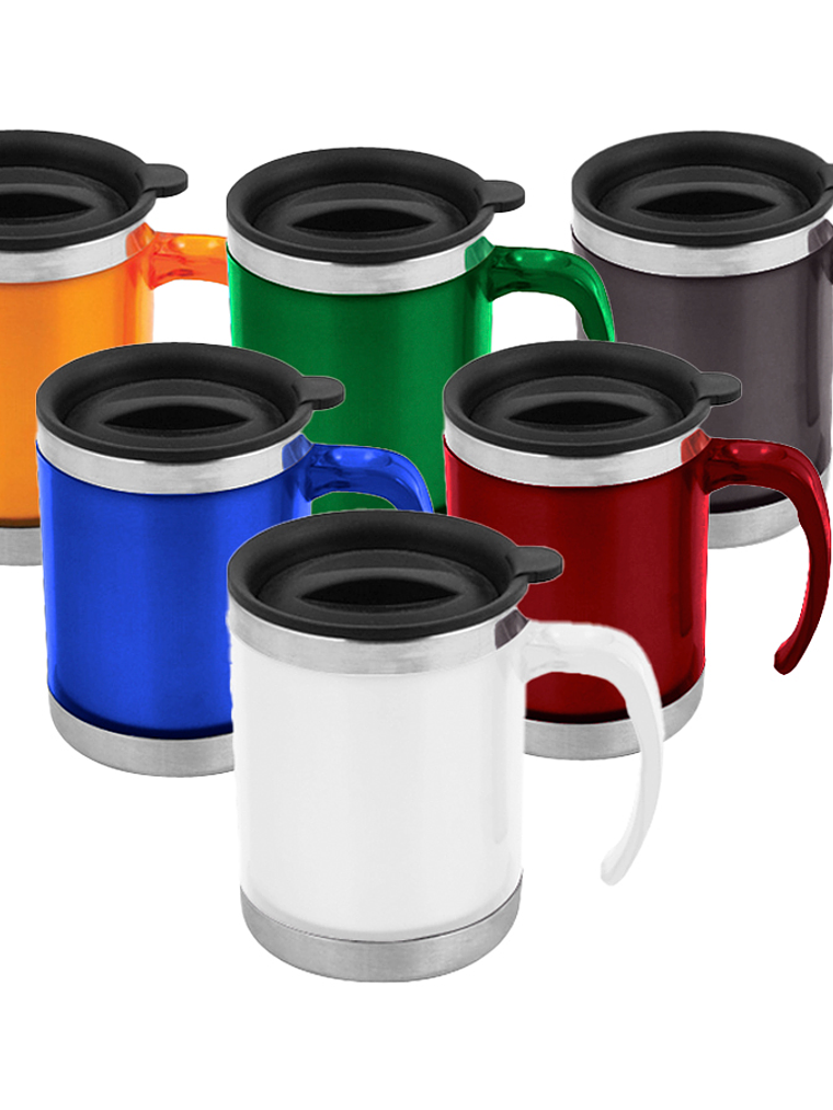 Mug de Acero Inoxidable 400cc 1