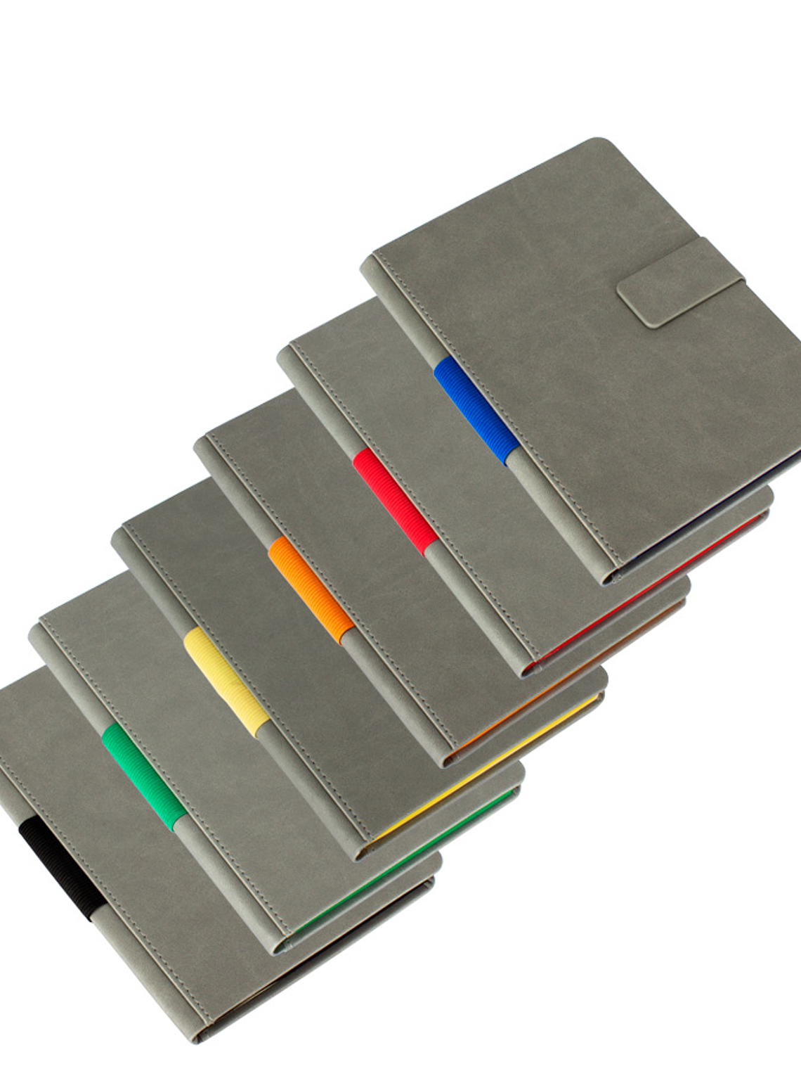 Cuaderno Gris cierre imantado 1