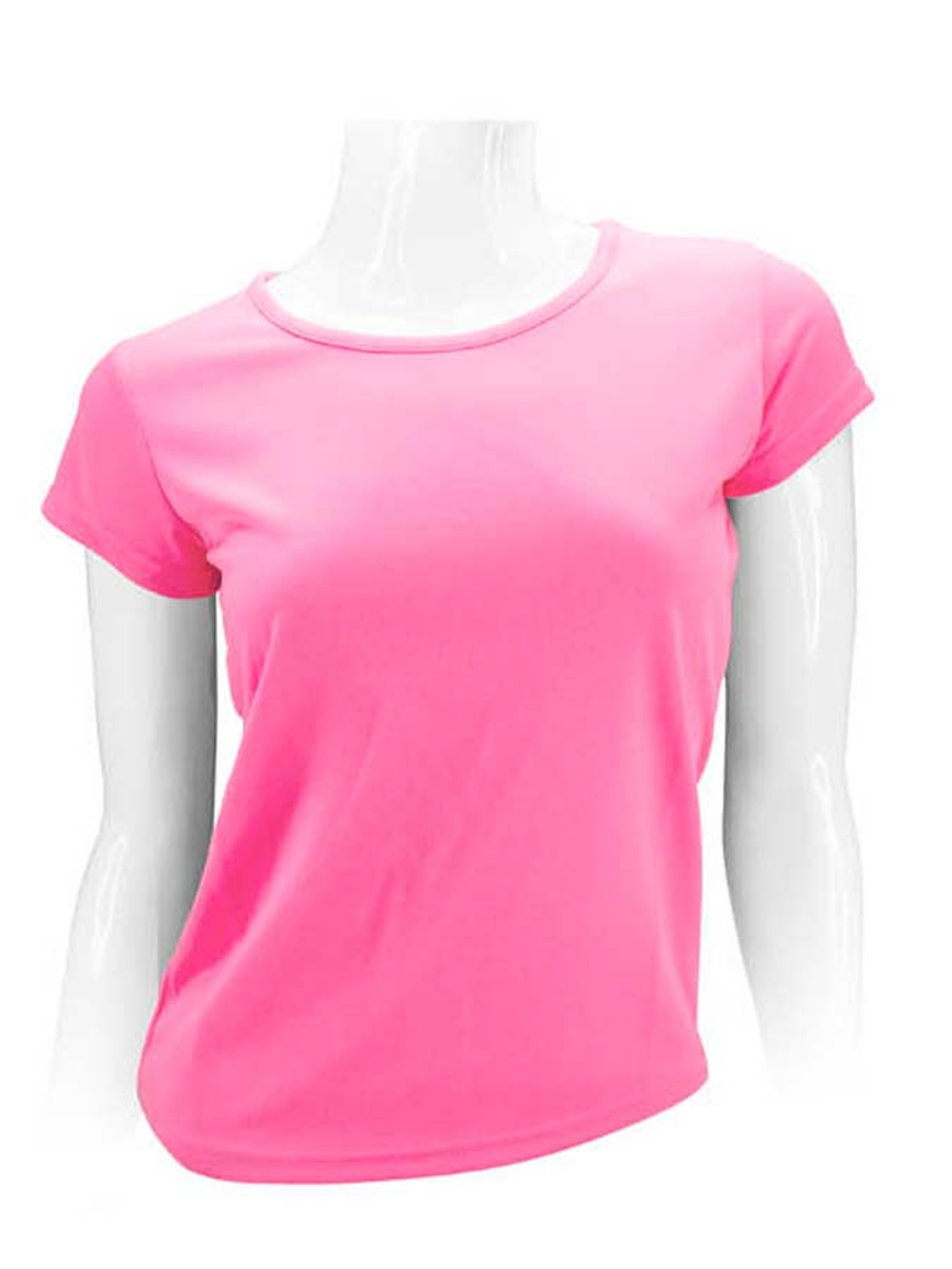 Polera Manga Corta Poliéster Mujer 1