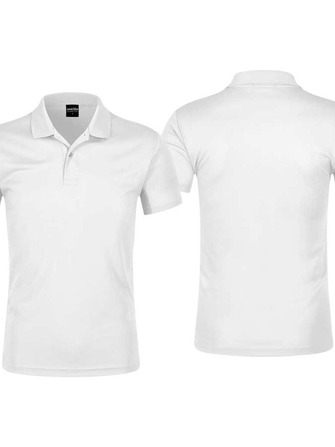 Polera Poliéster Hombre con Cuello 1