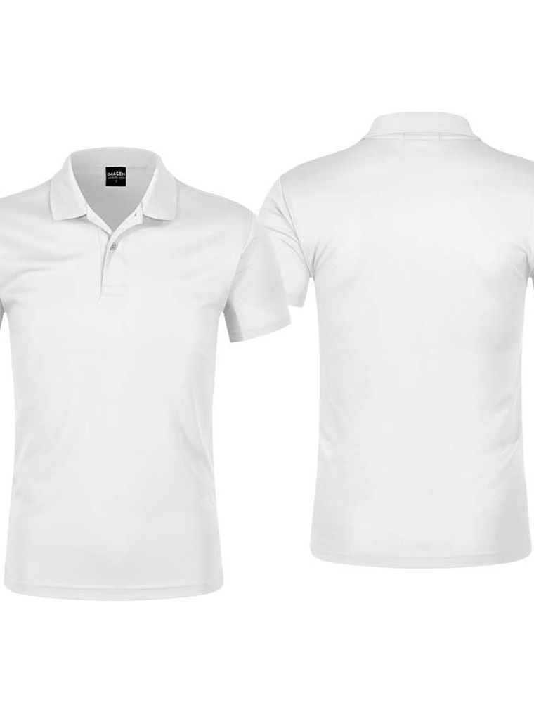 Polera Poliéster Hombre con Cuello 1