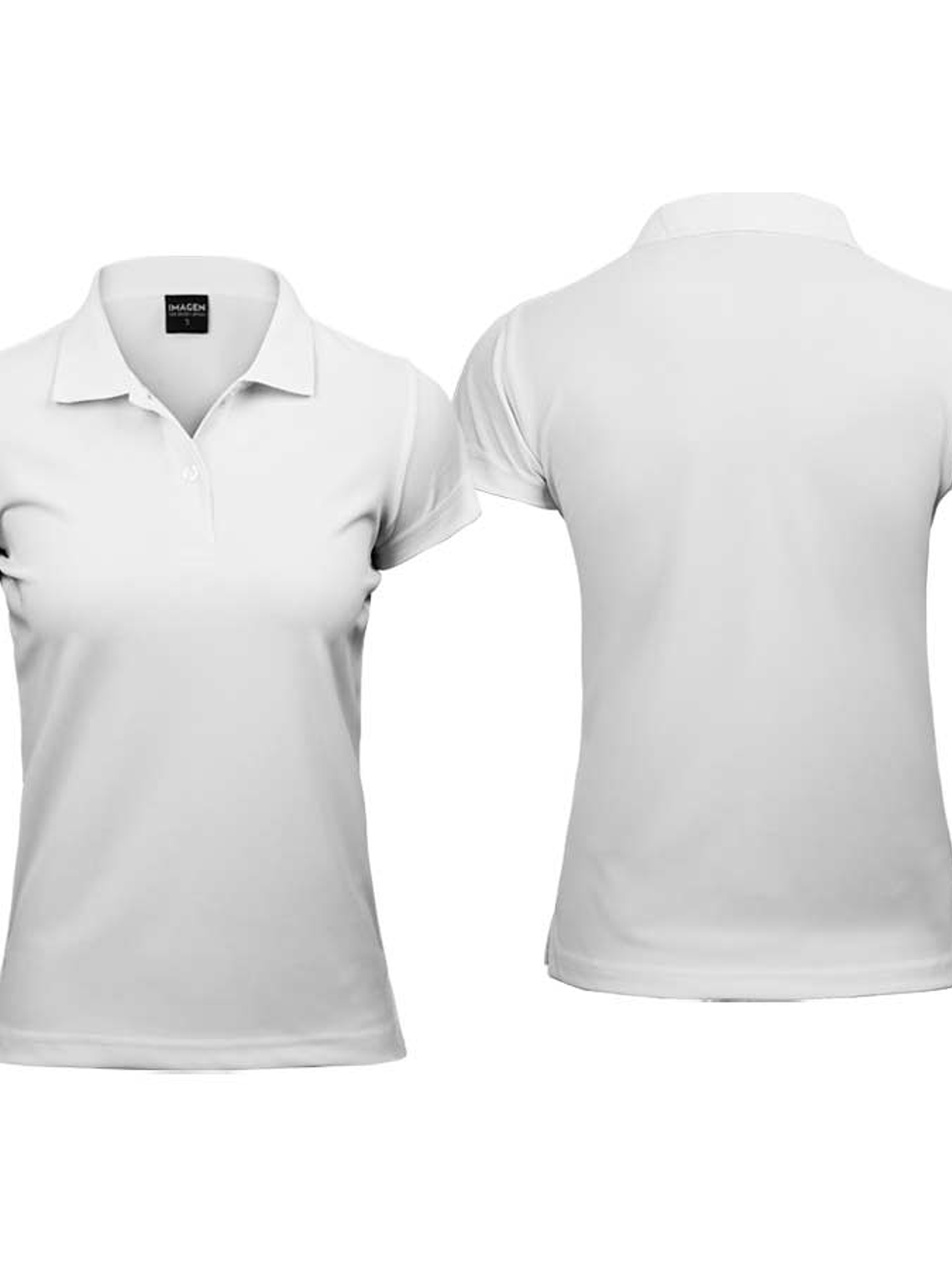 Polera Poliéster Mujer con Cuello 1