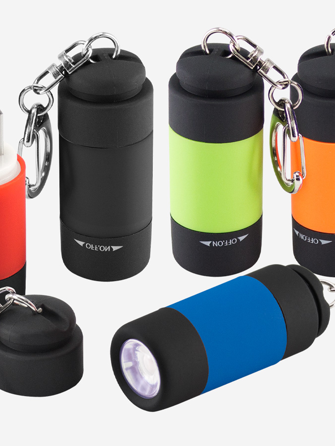 Llavero-Linterna LED Cargador USB 1