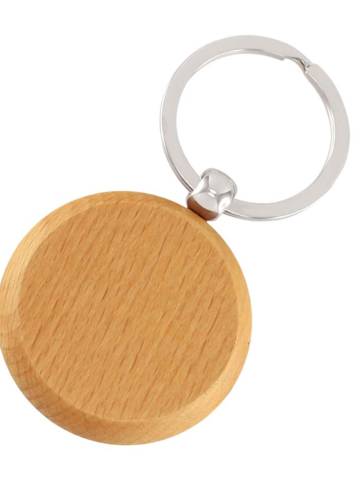 Llavero Redondo de Madera 1