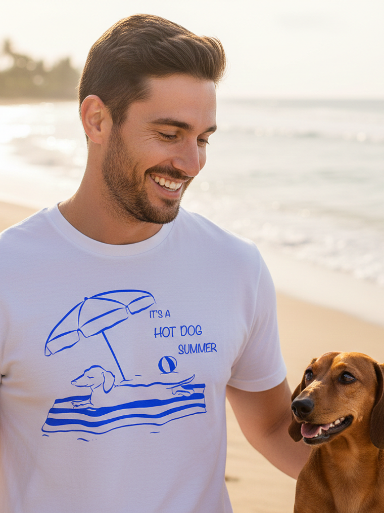Polera Hot dog summer - Hombre 1