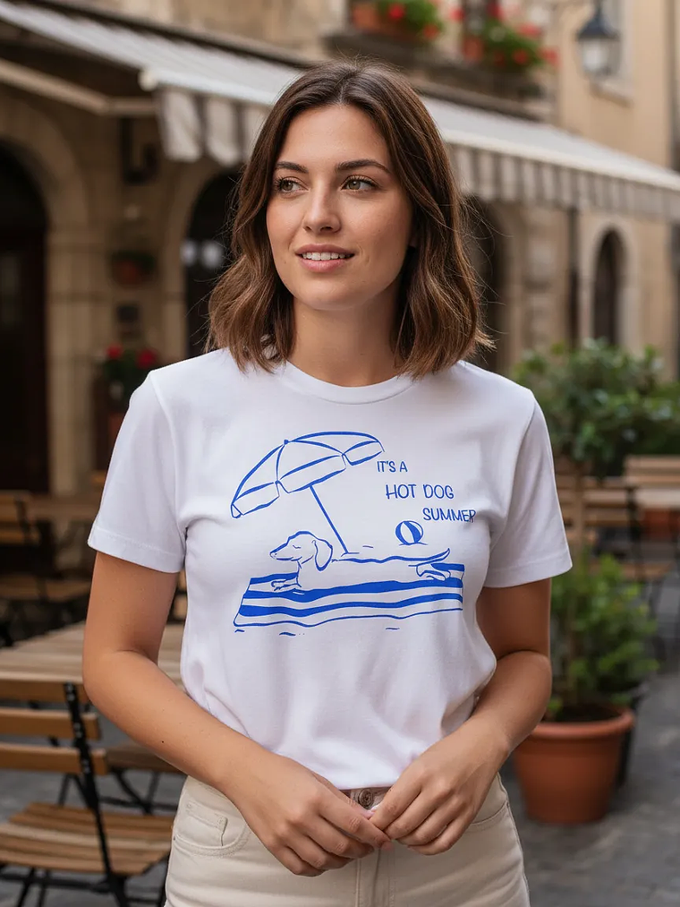 Polera Hot dog summer - Mujer 2