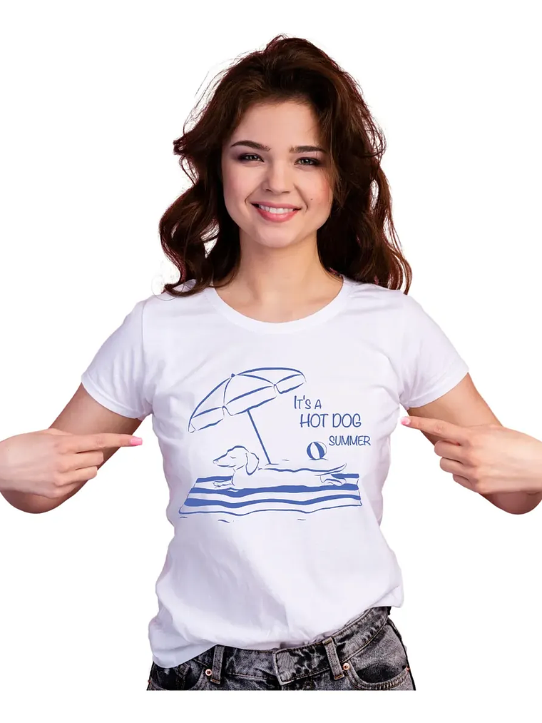 Polera Hot dog summer - Mujer 4