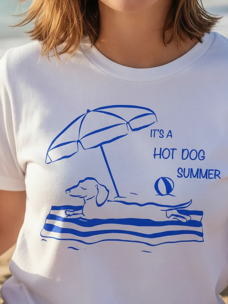 Polera Hot dog summer - Mujer 5