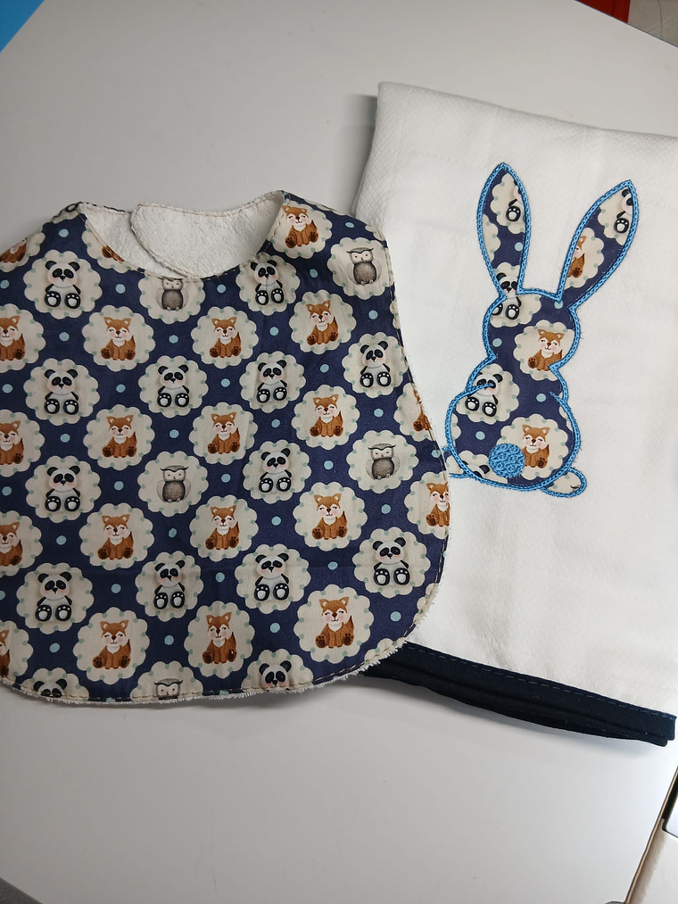 Kit de babete mais fralda 1