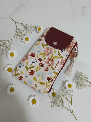 Bolsa para Telemóvel e moedas