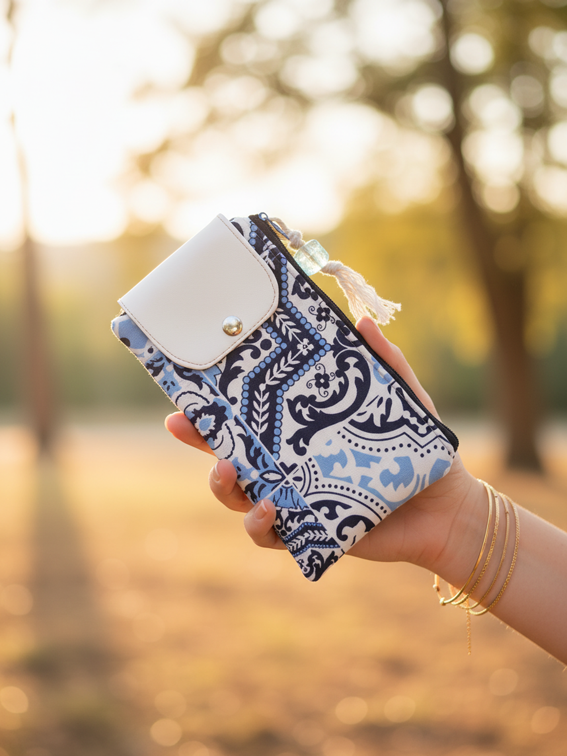 Bolsa para Telemóvel e moedas 1