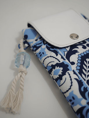 Bolsa para Telemóvel e moedas