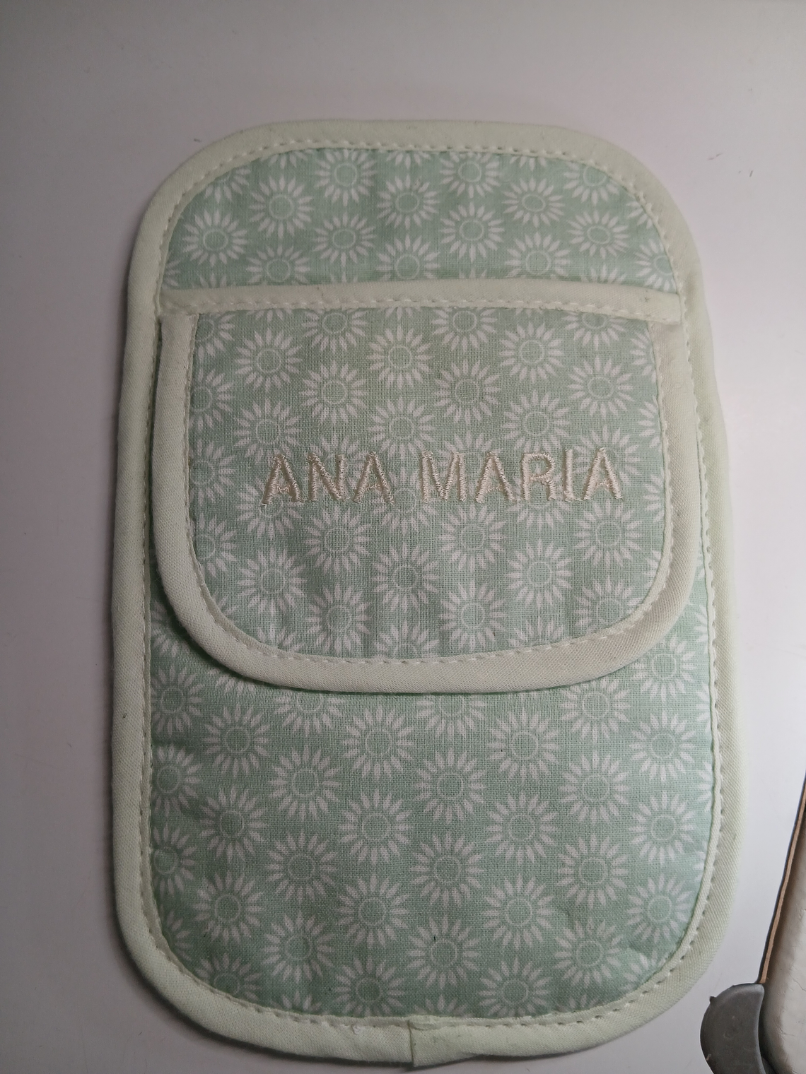 bolso de bata personalizado  com bordado 1