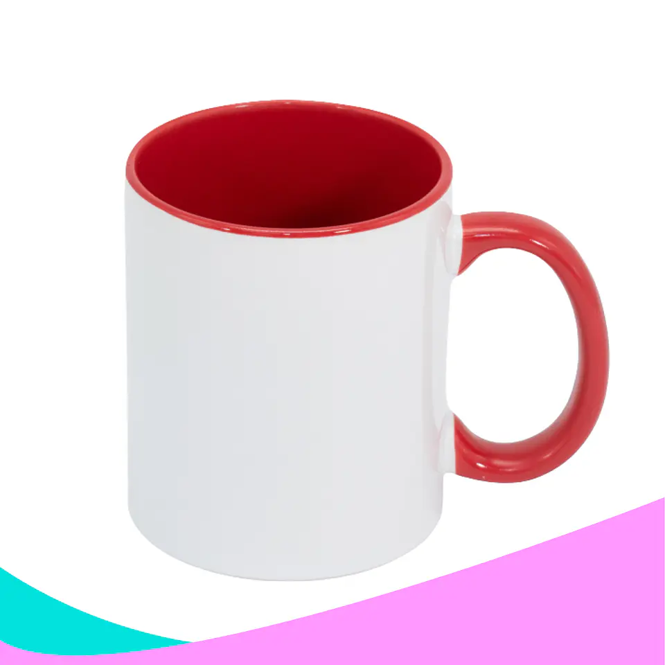 TAZA INTERIOR Y ASA COLOR 8