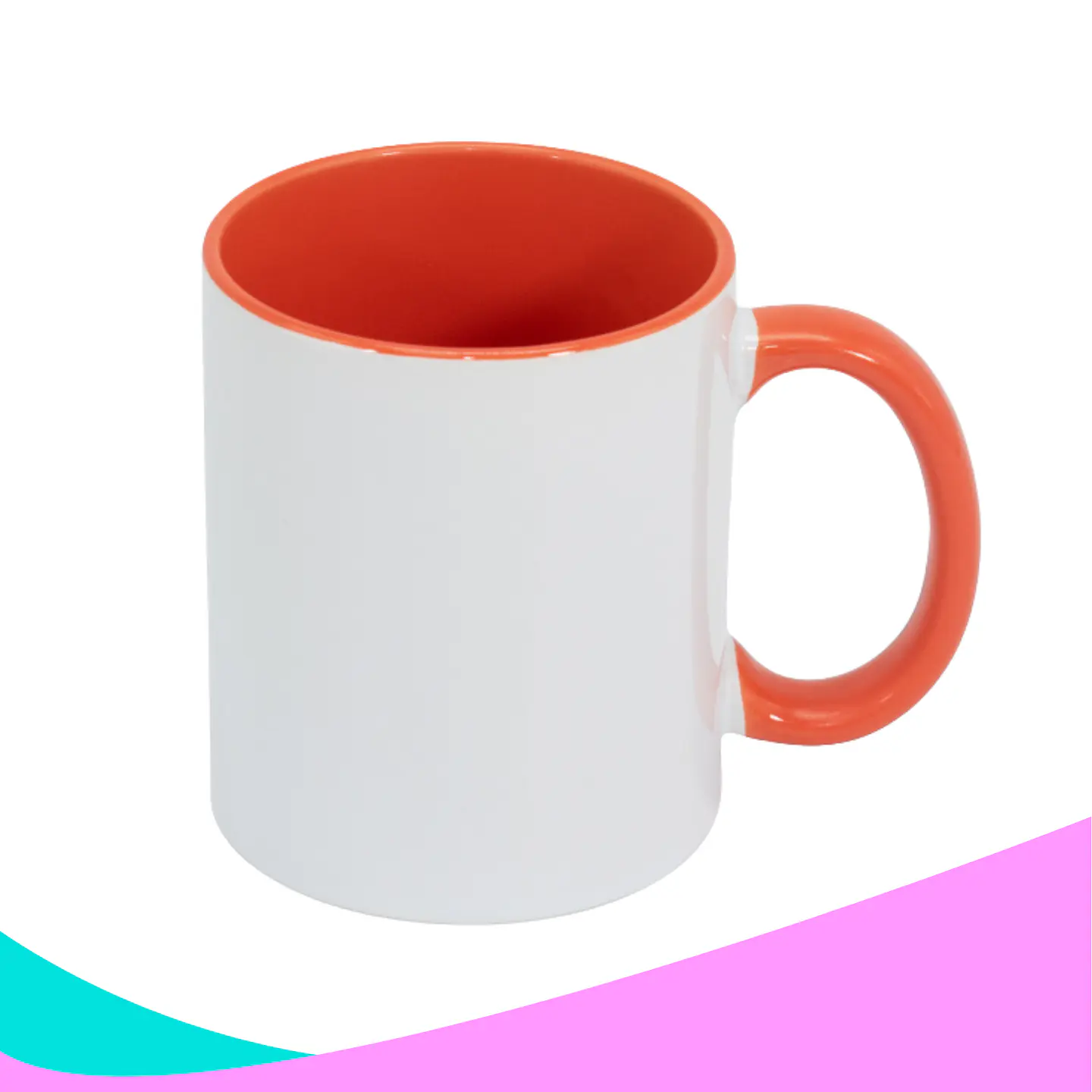 TAZA INTERIOR Y ASA COLOR 9