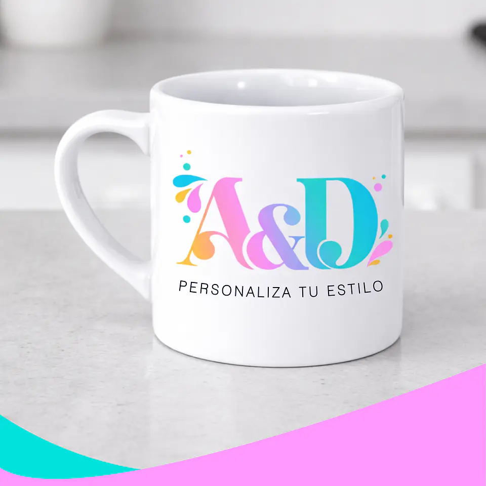 TAZA BLANCA 6oz 1