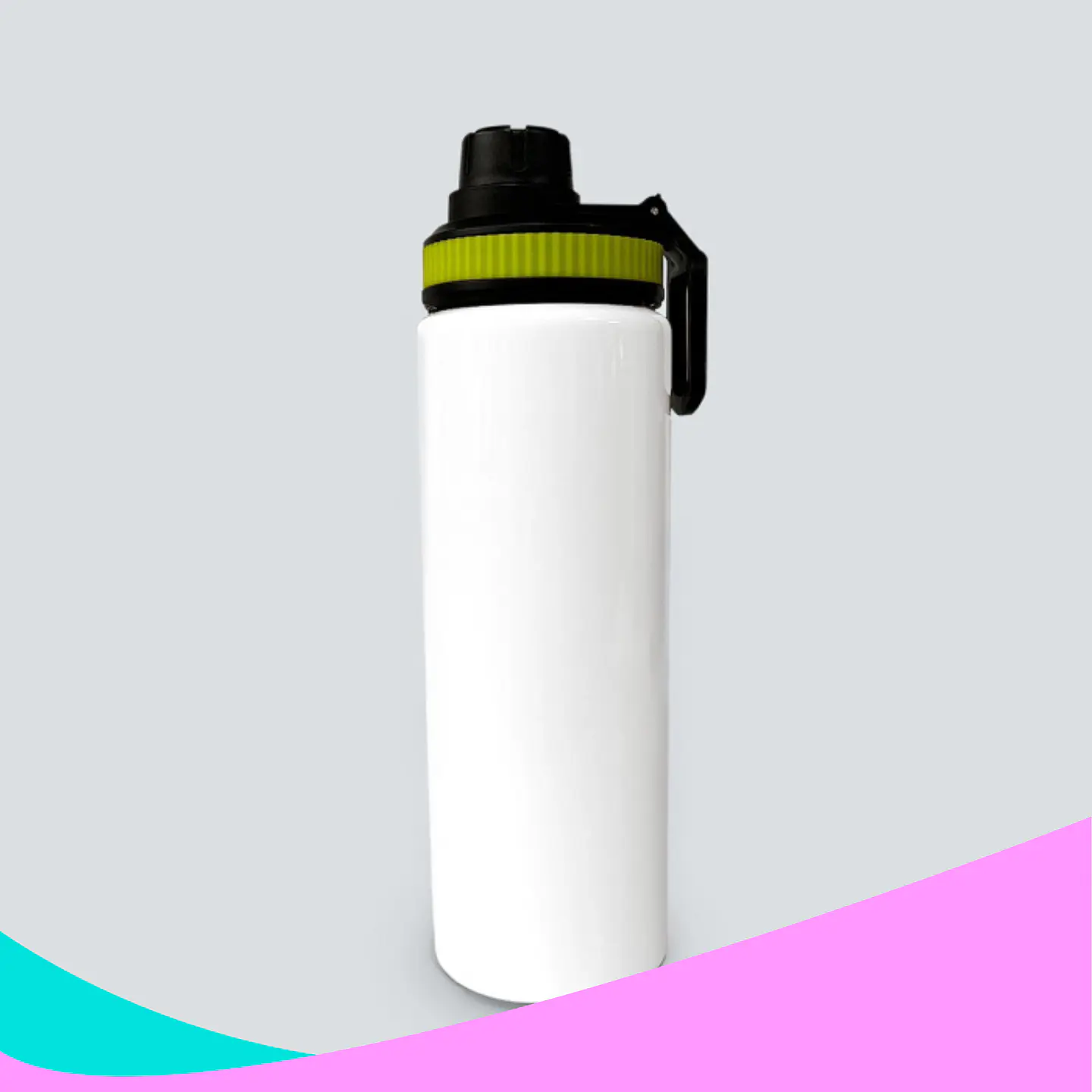 BOTELLA ALUMINIO TAPA DENTADA 8