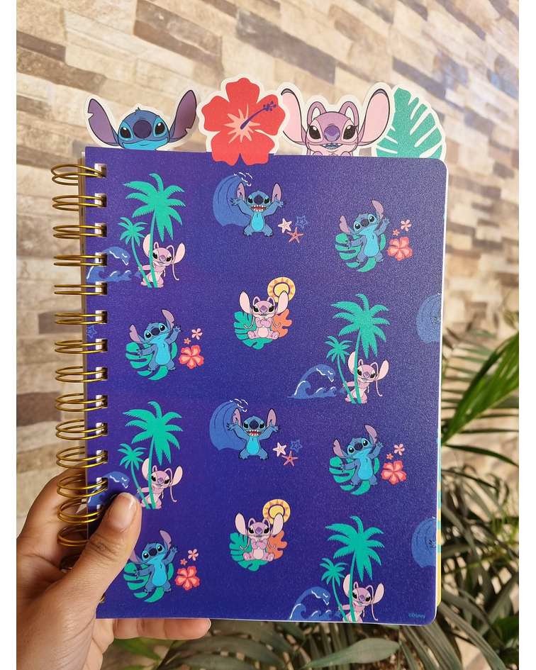 Cuaderno con separadores Stitch 