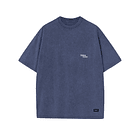 Polera Prelavada Azul 2