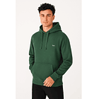 Poleron Canguro Prelavado Verde 1