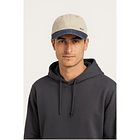 Jockey algodón beige-azul 1