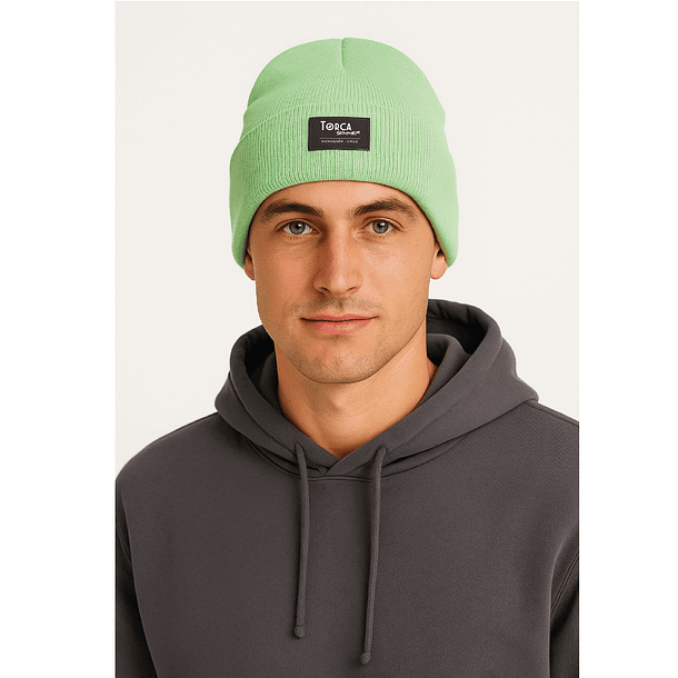 Gorro verde pistacho