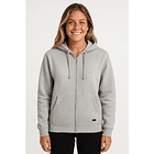 Poleron Canguro cierre gris  2