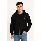 Poleron Canguro cierre negro 1