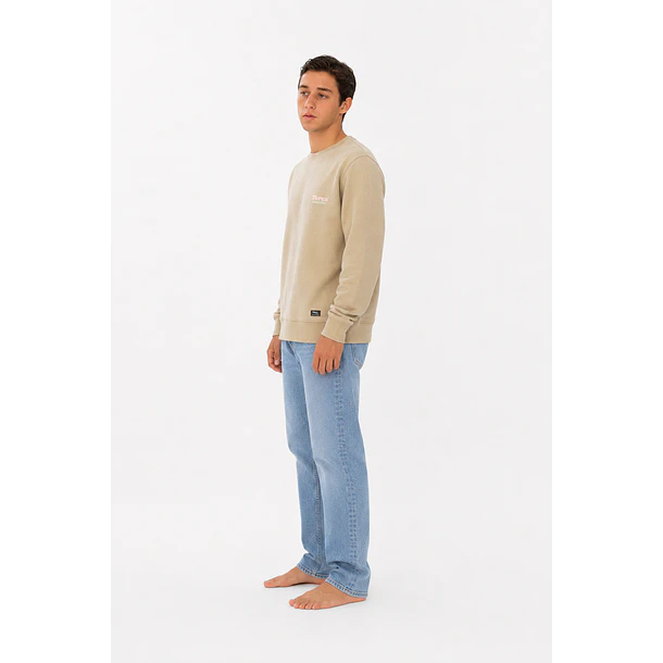 Poleron Polo Prelavado beige 6