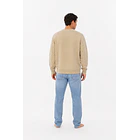 Poleron Polo Prelavado beige 7
