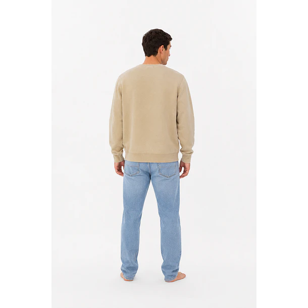 Poleron Polo Prelavado beige 7