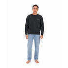 Poleron Polo Prelavado Negro 3