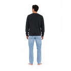 Poleron Polo Prelavado Negro 5