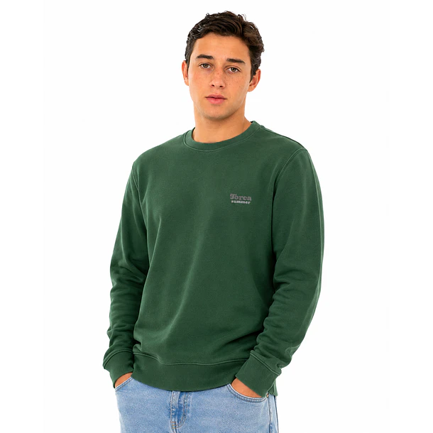 Poleron Polo Prelavado verde