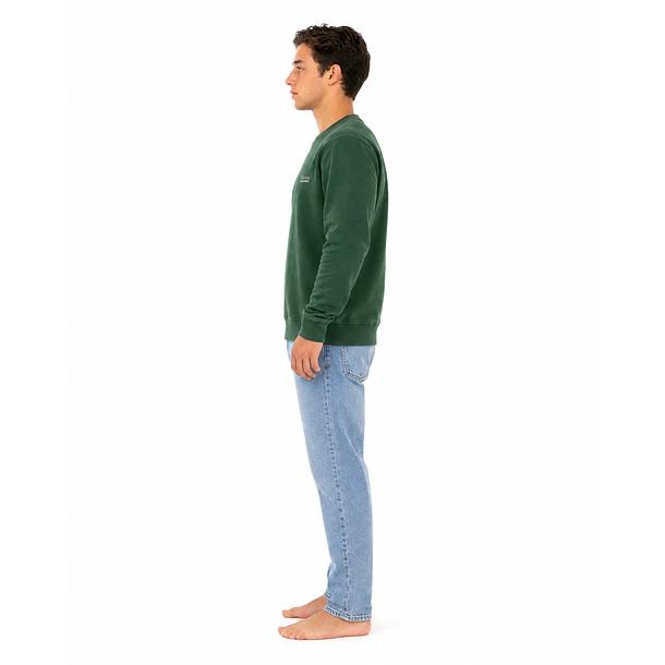 Poleron Polo Prelavado verde 4