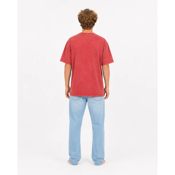 Polera Prelavada Roja 6