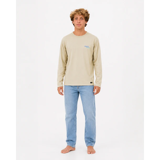 Polera ML beige
